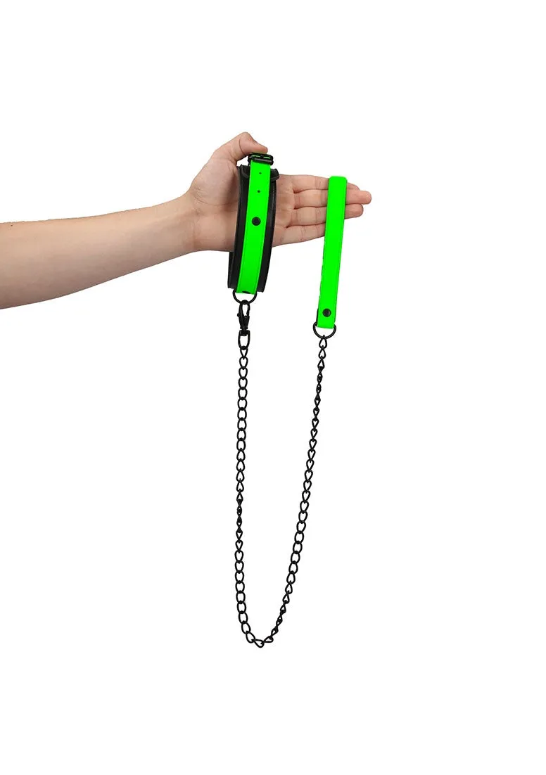 Collar And Leash - Glow In The Dark