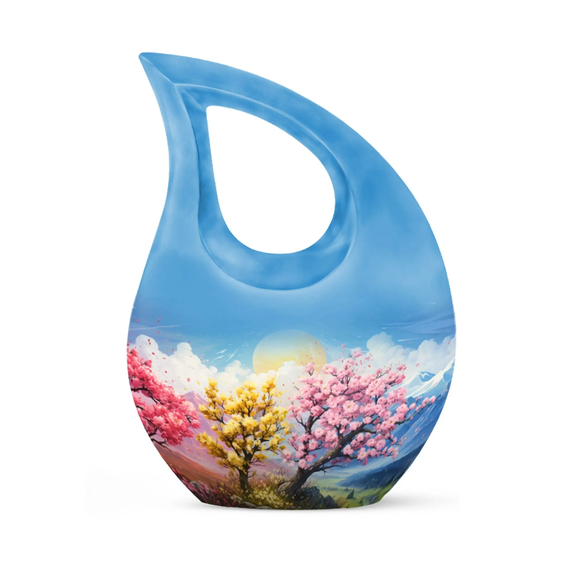 Cross Drop Wilderness Urn - An Memorial Tribute Ashes