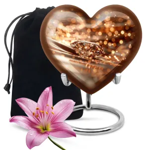 Diamond Cremation Urn - Forever Memorial for Adults