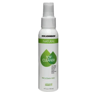 Doc Johnson Natural Sex Toy Cleaner Vibe Dildo Wash Sanitiser Spray 118ml
