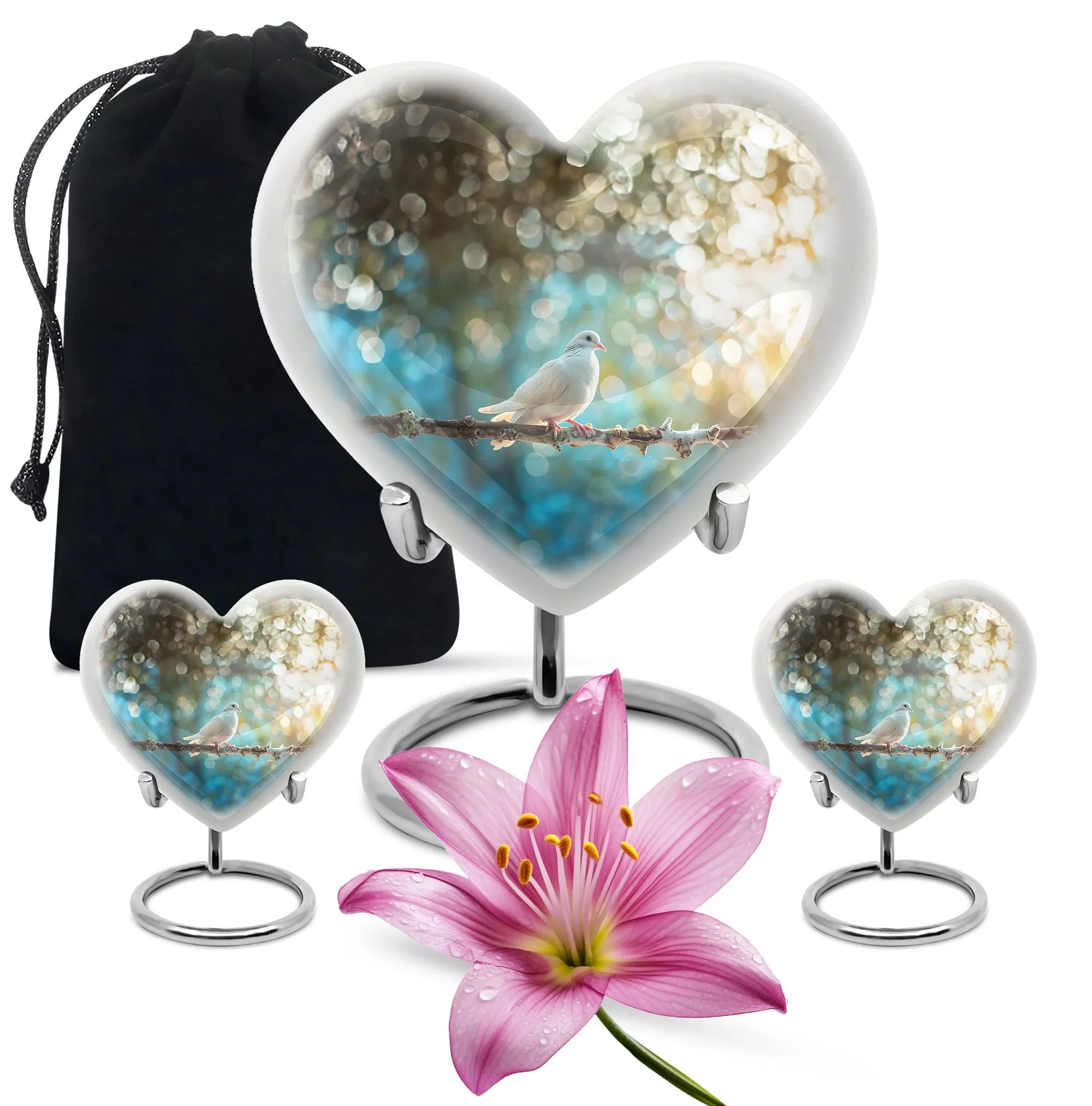 Dove Urn: A Lasting Tribute Cremation Piece for Peaceful Farewell