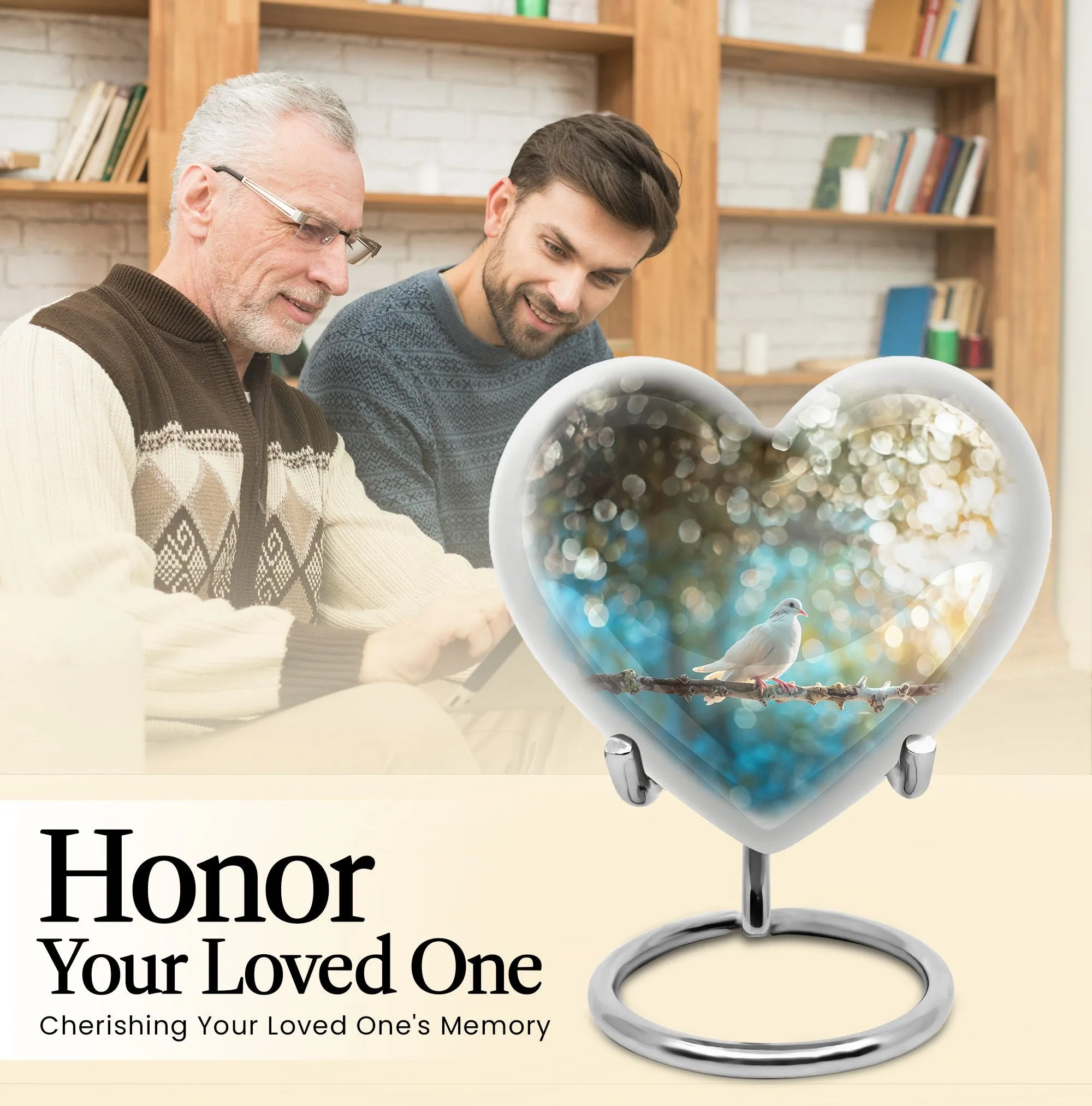 Dove Urn: A Lasting Tribute Cremation Piece for Peaceful Farewell