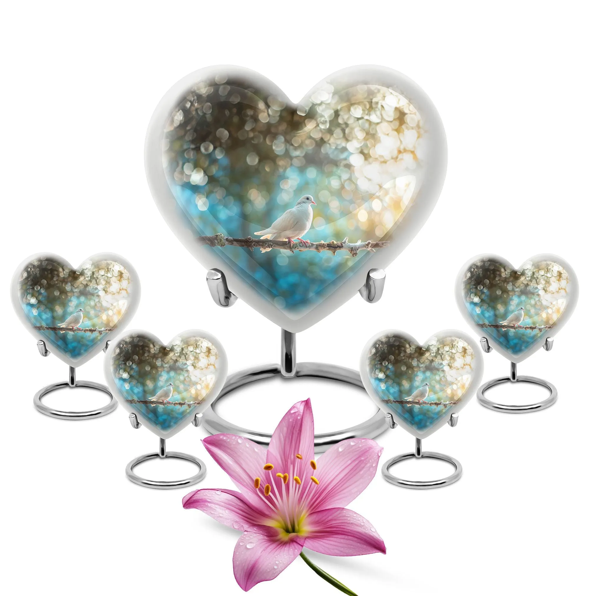 Dove Urn: A Lasting Tribute Cremation Piece for Peaceful Farewell