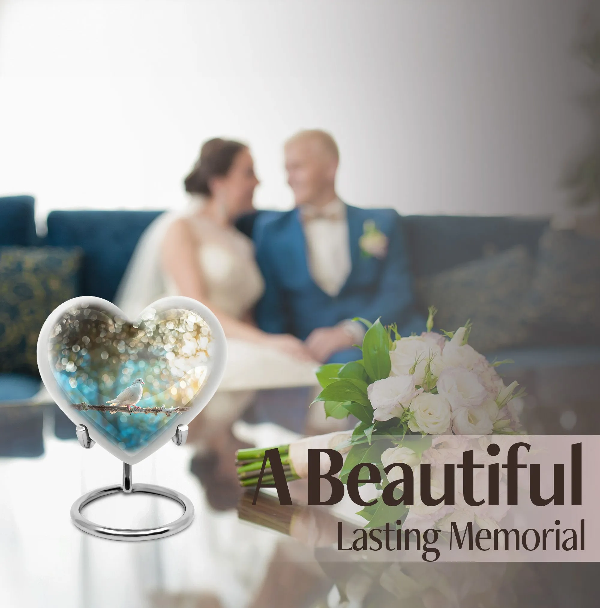 Dove Urn: A Lasting Tribute Cremation Piece for Peaceful Farewell