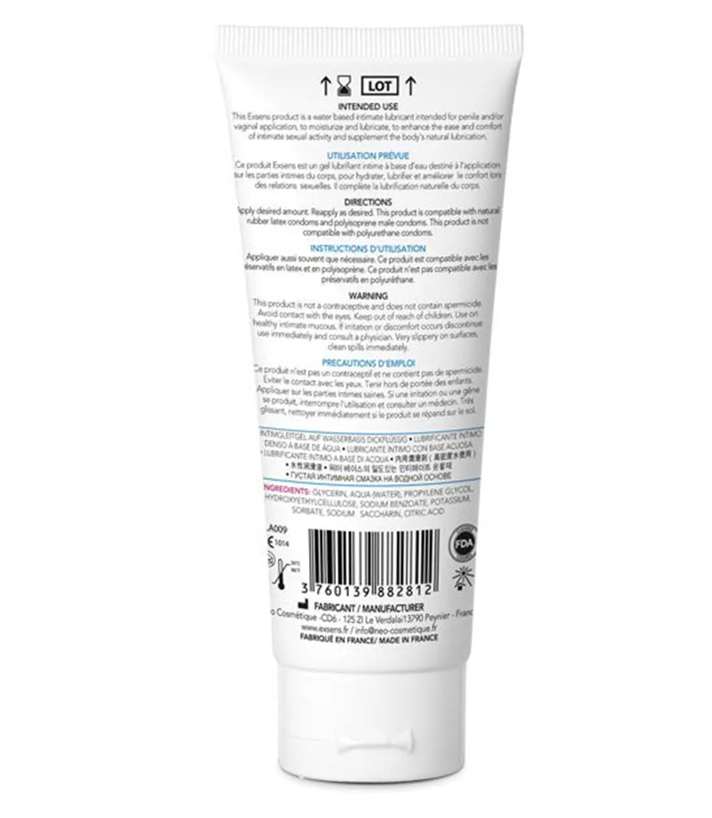 Exsens Water Based Lubricant - Pure Aqua