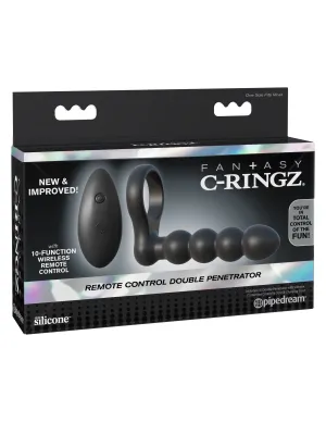 Fantasy C-Ringz - Remote Control Double Penetrator