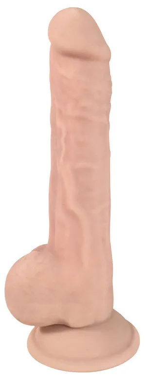 Fleshstixxx 9 Silicone Dildo With Balls