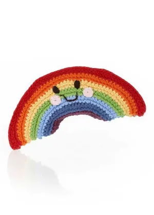 Friendly Rainbow Rattle