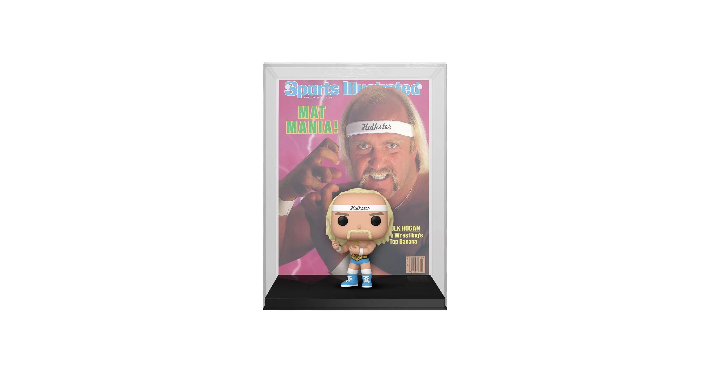 Funko Pop! WWE Hulkster 4-inch Vinyl Figure with Sports Illustrated Cover
