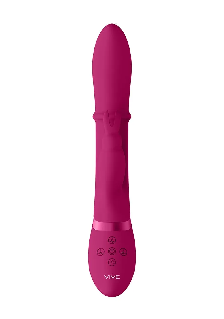 Halo - Ring Rabbit Vibrator - Pink