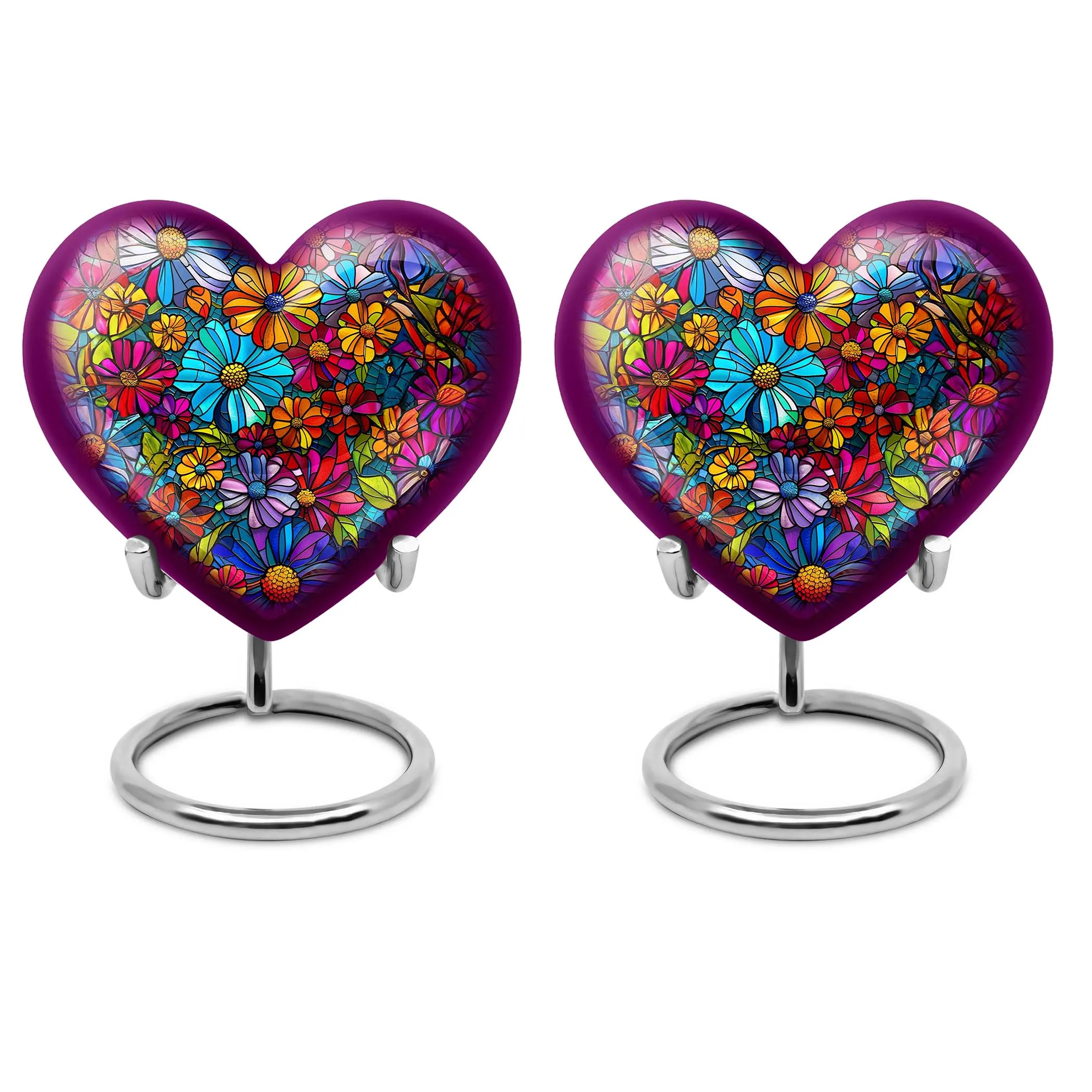 Heartfelt Blossoms: Cremation Flower Urn for Heavenly Repository