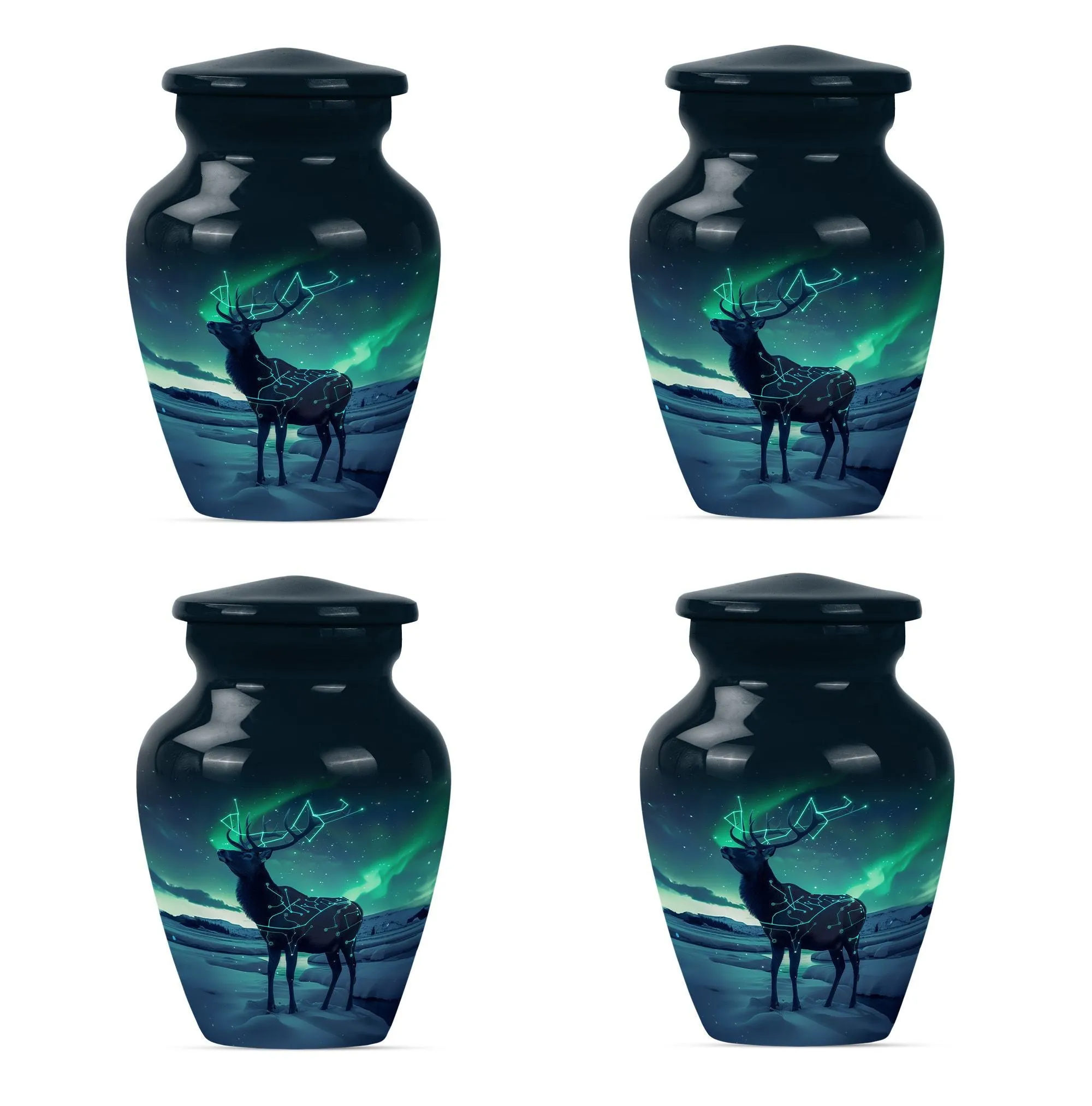 Heavenly Rest Deer Urn - Funeral Urn for Adult Male Dad