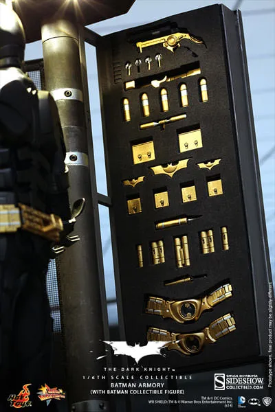 Hot Toys Batman Armory with Batman 12 Inch 1/6 Scale Action Figure MMS234