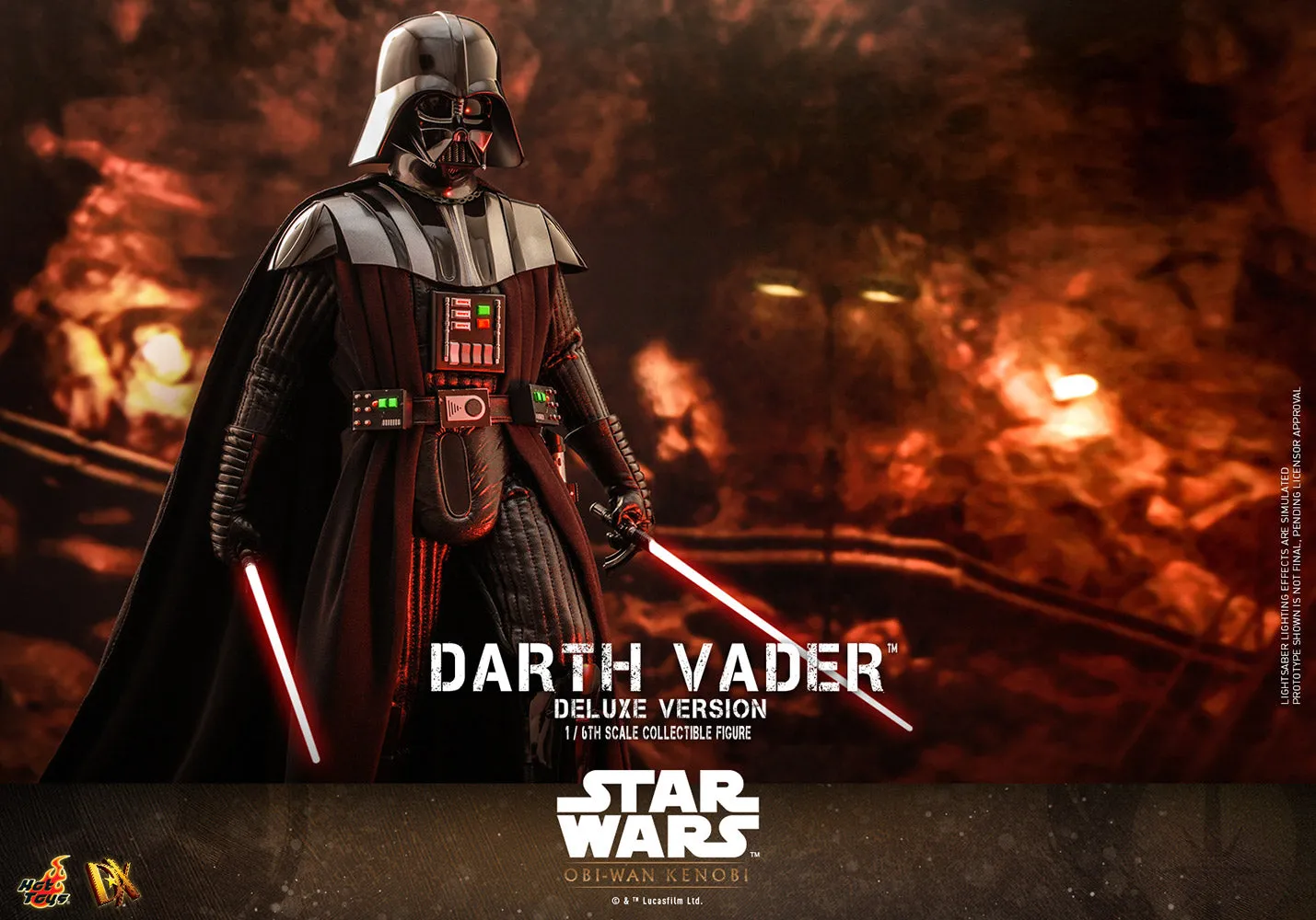 Hot Toys DX Series – Star Wars: Obi-Wan Kenobi - Darth Vader (Deluxe Version)