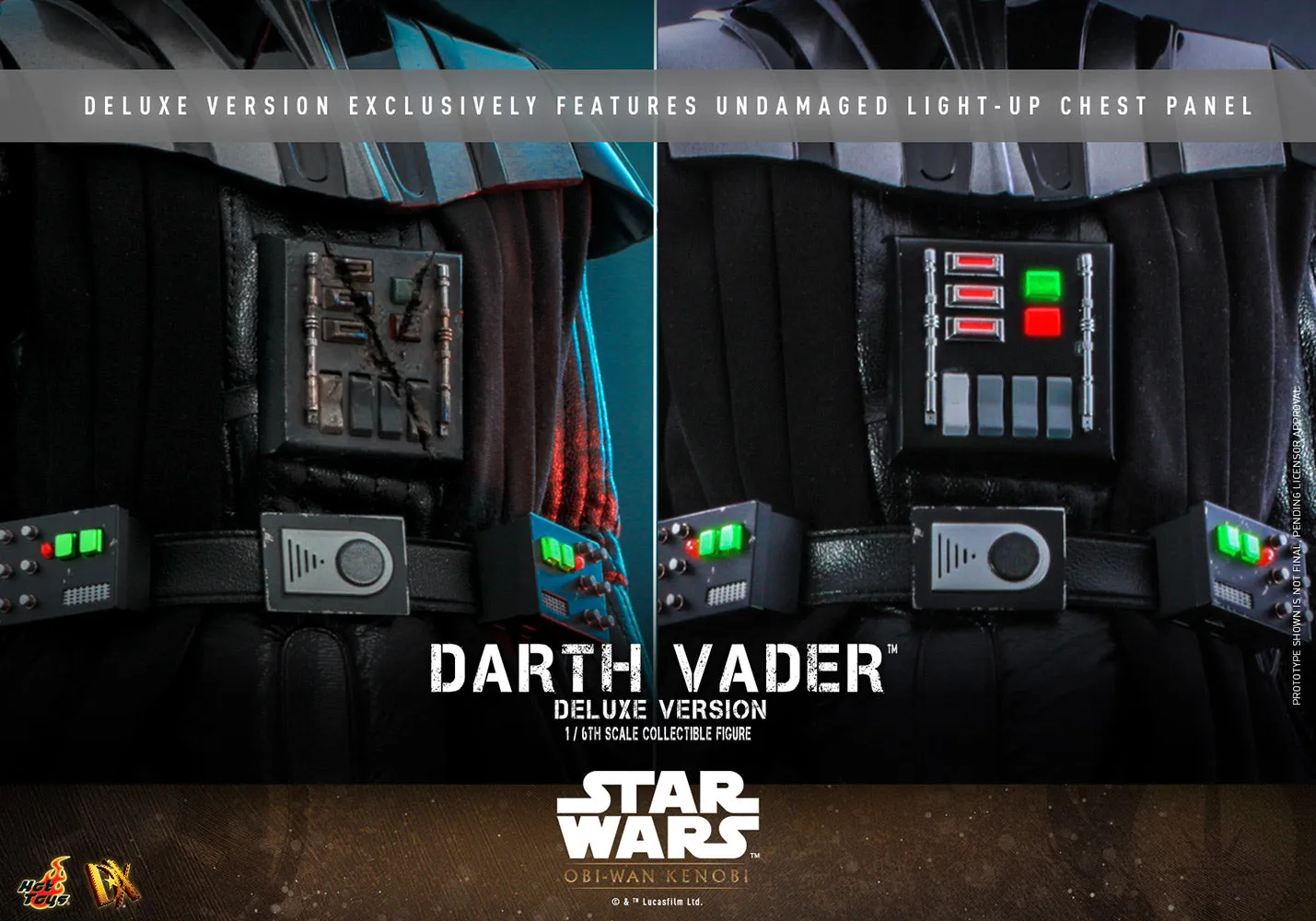 Hot Toys DX Series – Star Wars: Obi-Wan Kenobi - Darth Vader (Deluxe Version)