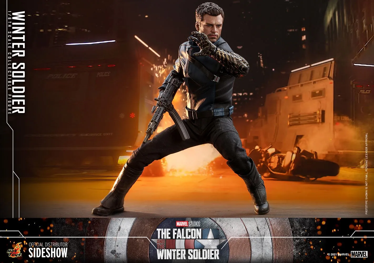 Hot Toys TV Masterpiece 1/6 Scale Figure - The Winter Soldier (The Falcon and the Winter Soldier)