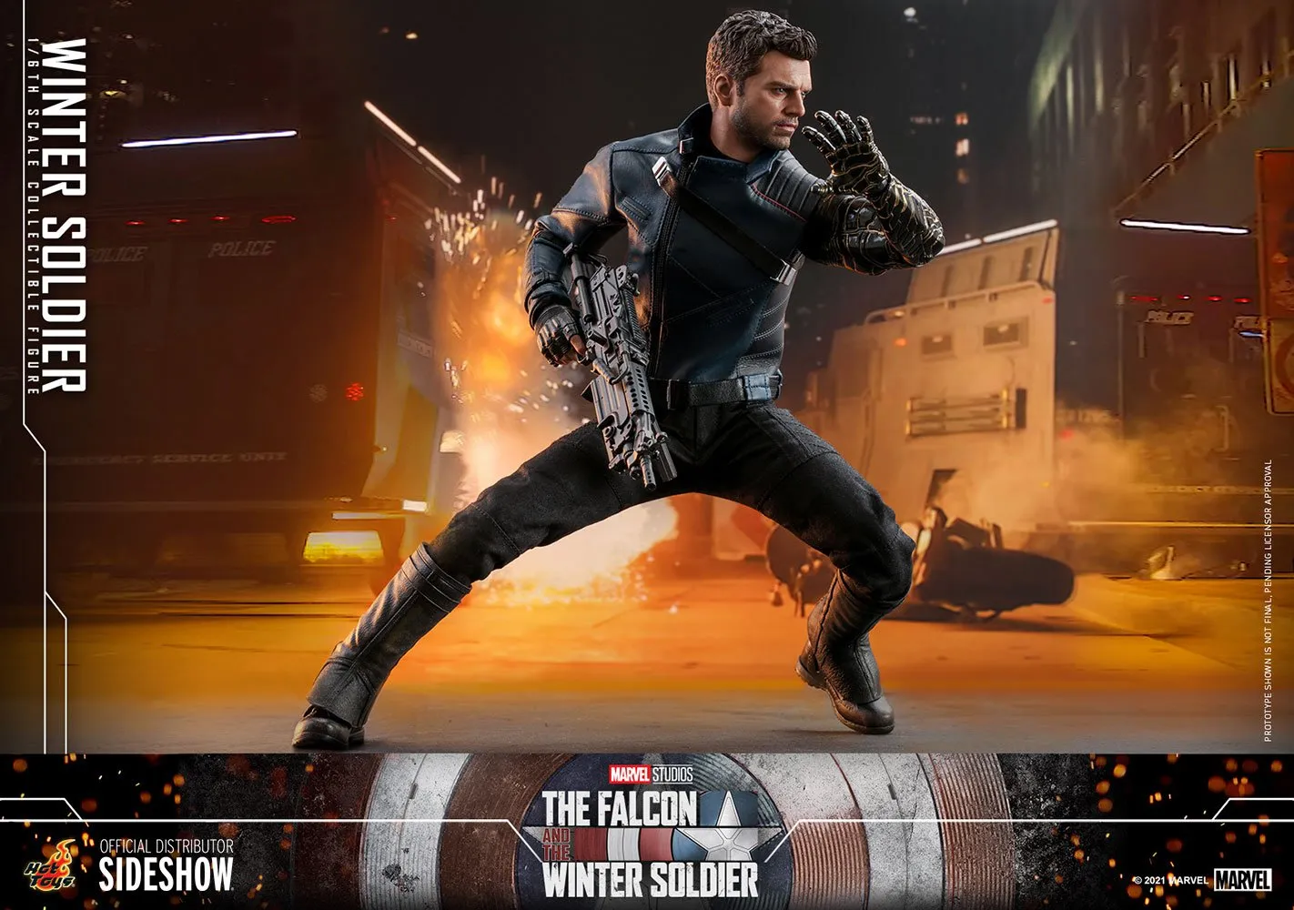 Hot Toys TV Masterpiece 1/6 Scale Figure - The Winter Soldier (The Falcon and the Winter Soldier)