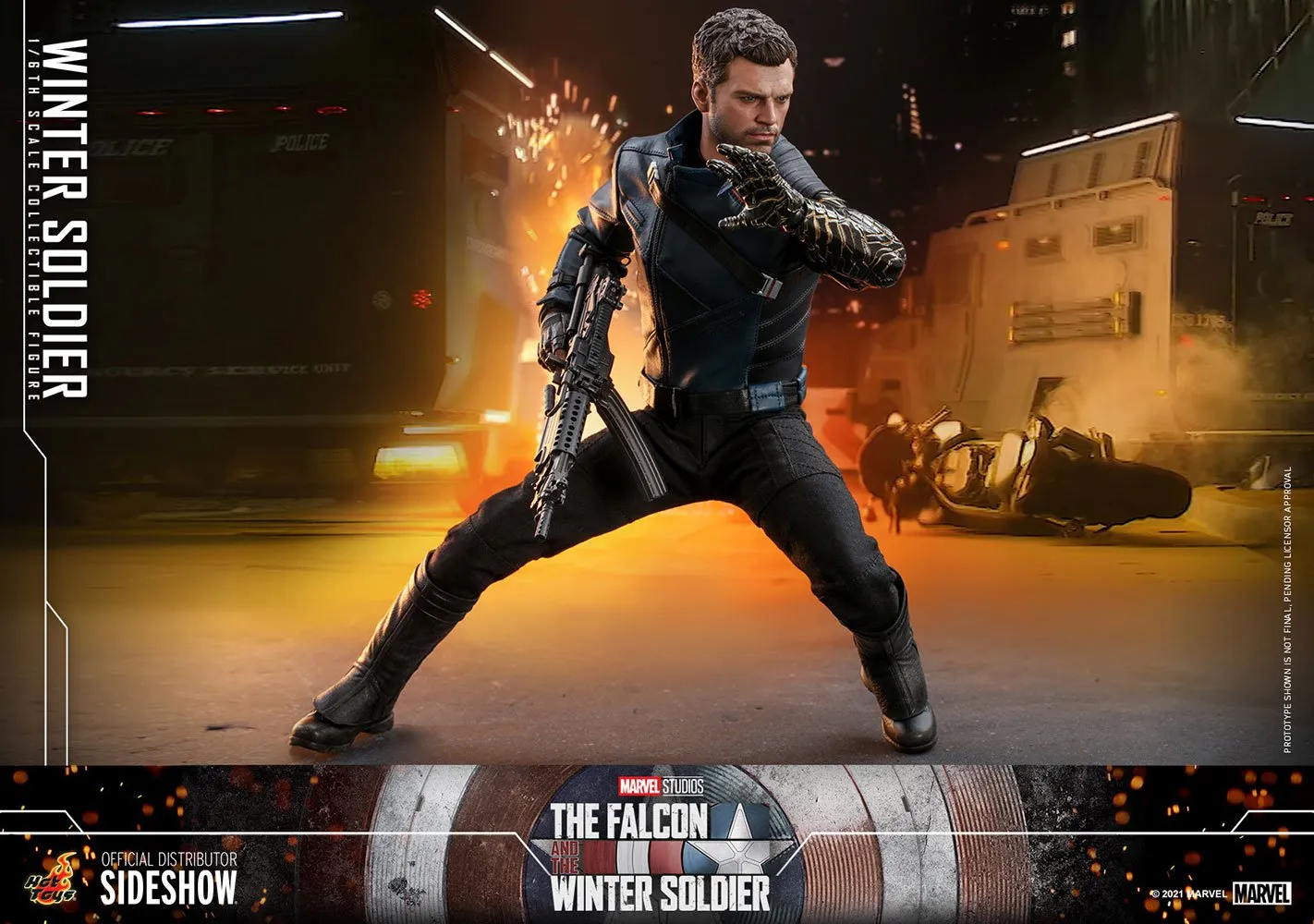 Hot Toys TV Masterpiece 1/6 Scale Figure - The Winter Soldier (The Falcon and the Winter Soldier)