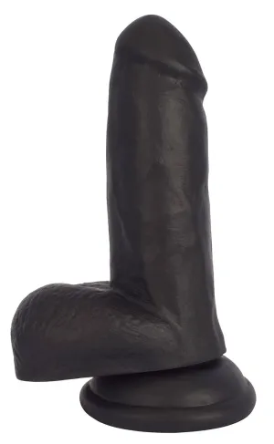 Jock 6 Dildo With Balls - Midnight