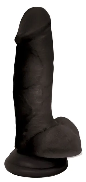 Jock 7 Dildo With Balls - Midnight