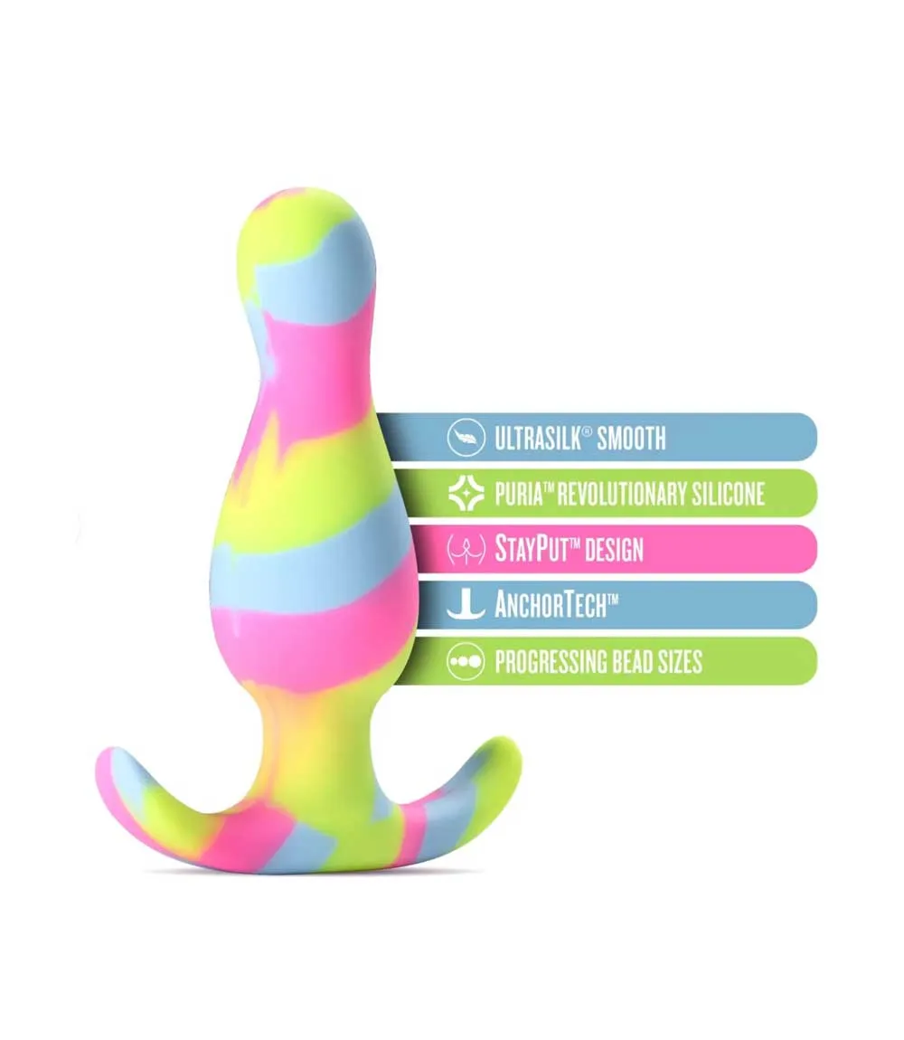 Kaleido Lime Silicone Butt Plug