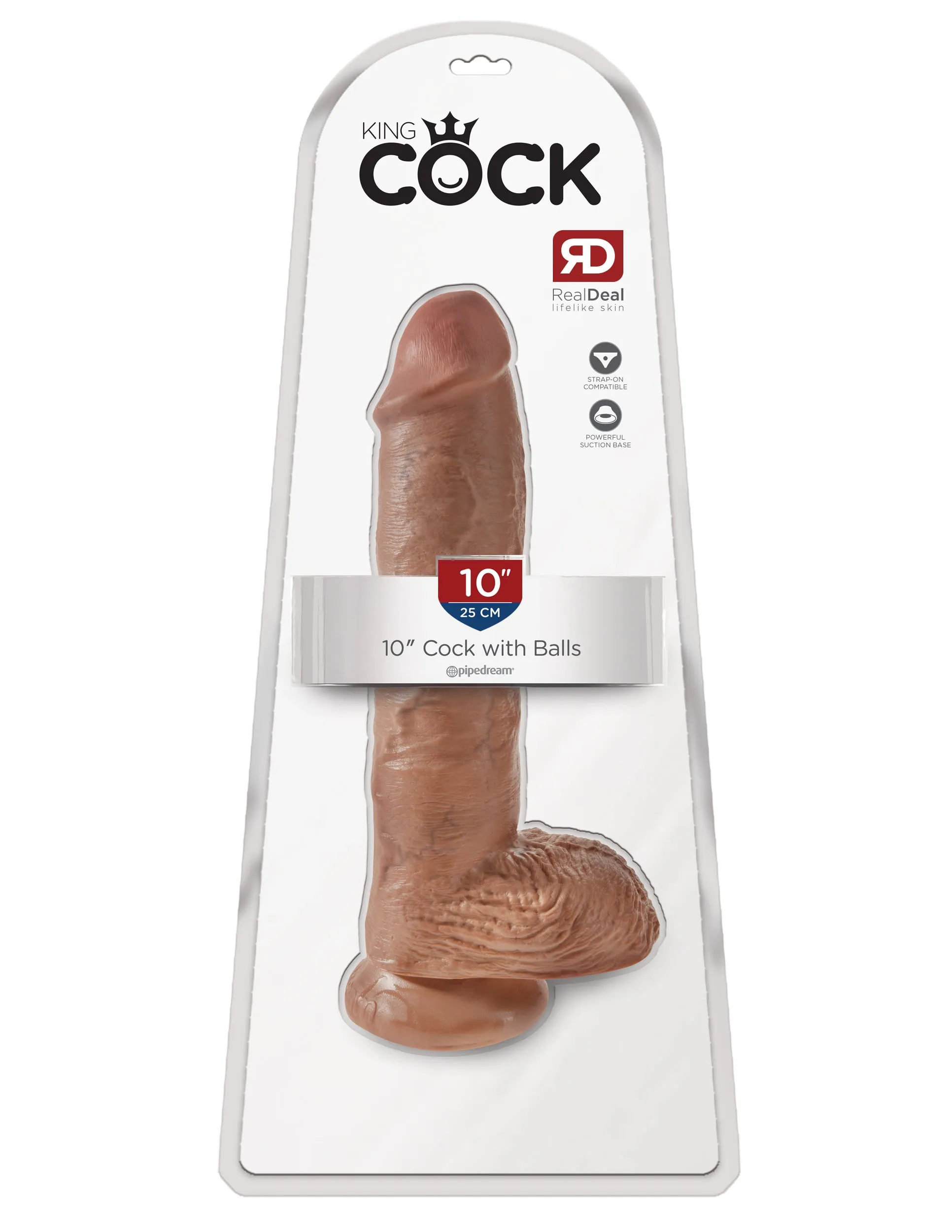 King Cock 10 Cock with Balls