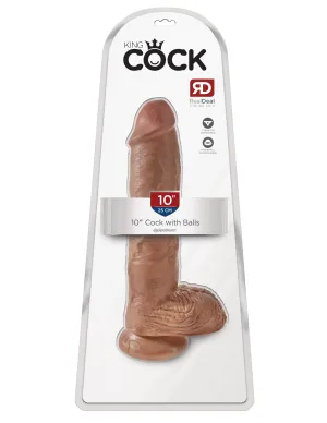 King Cock 10 Cock with Balls