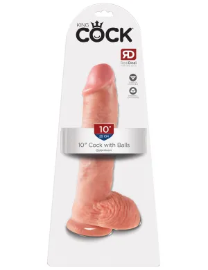 King Cock 10 Cock with Balls