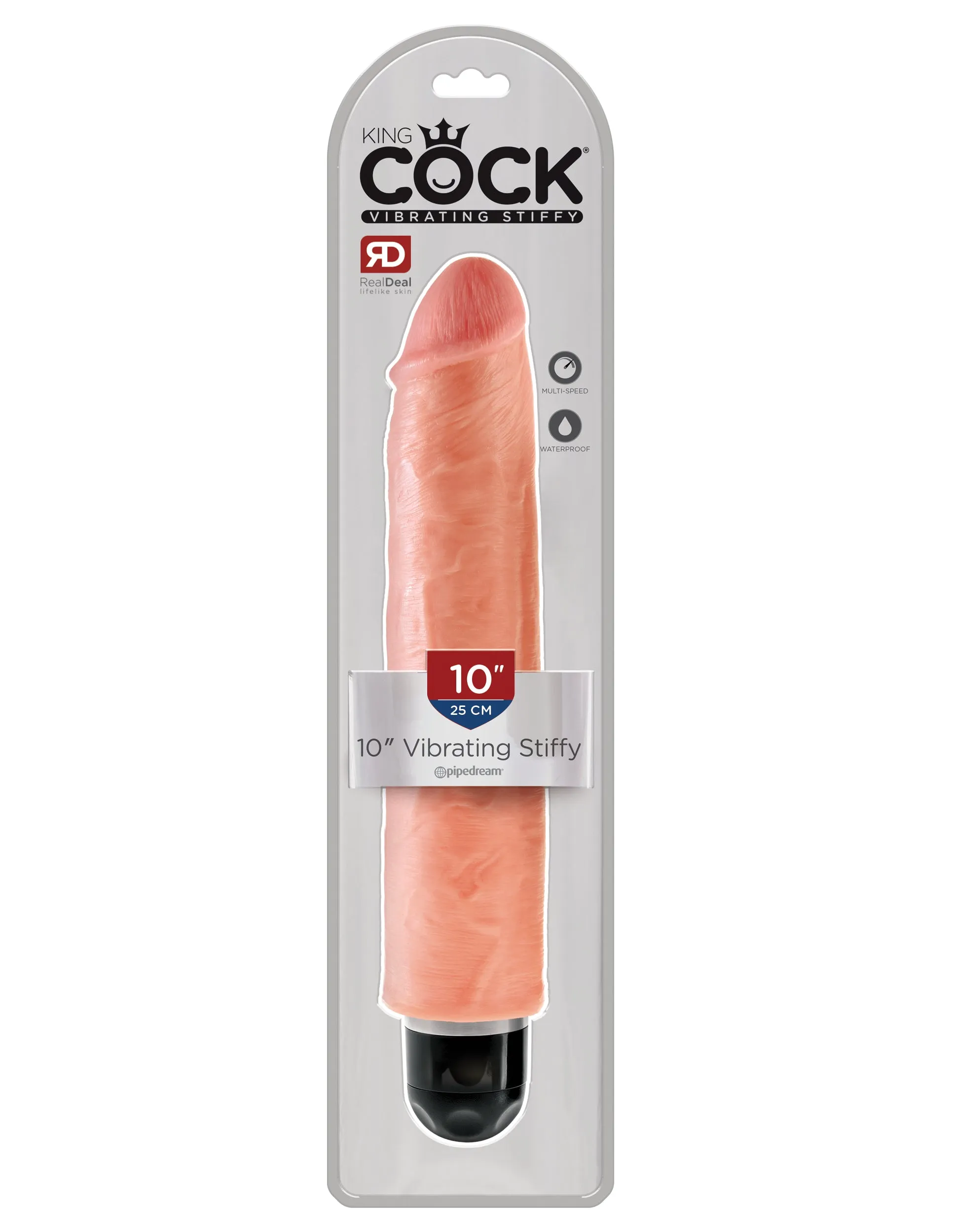 King Cock 10 Vibrating Stiffy