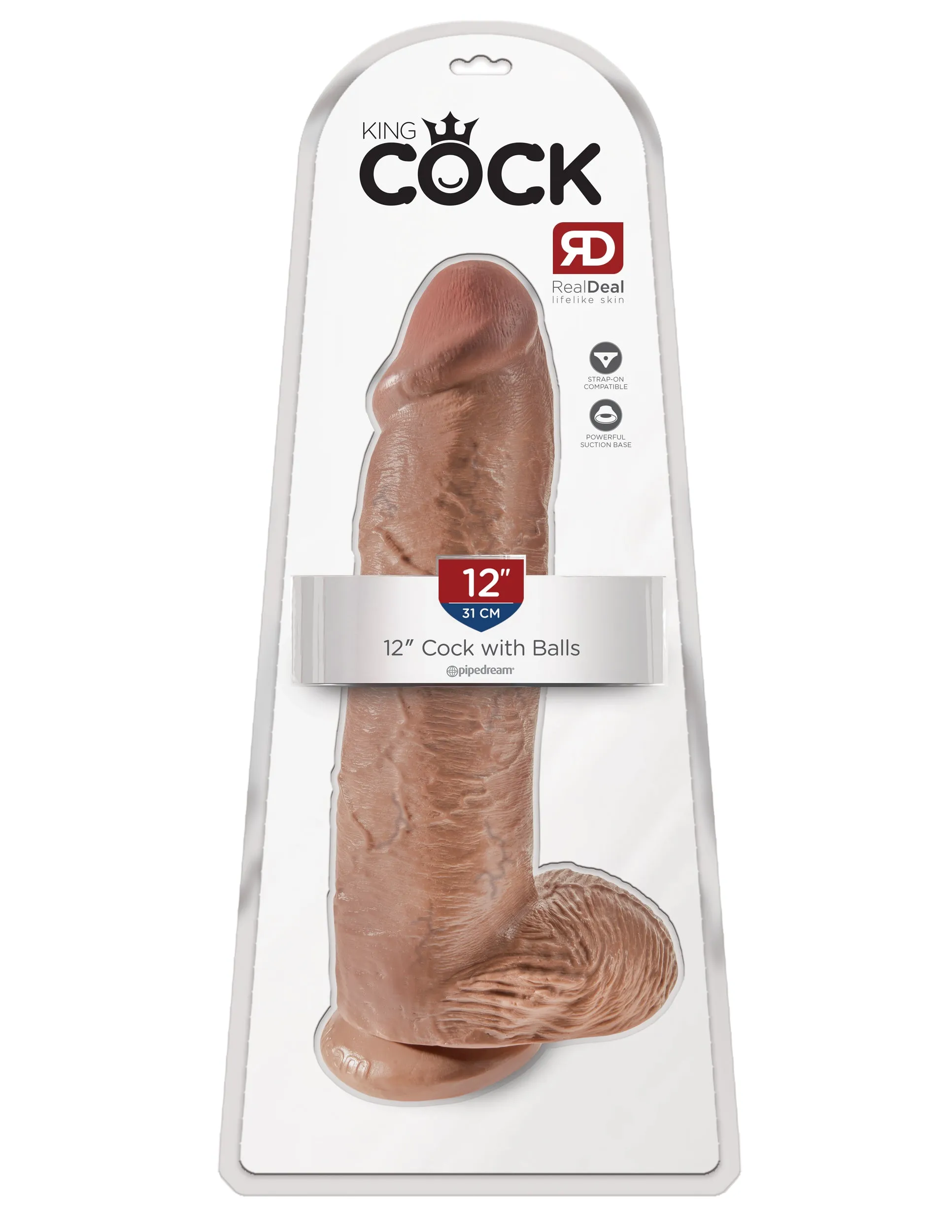 King Cock 12 Cock with Balls