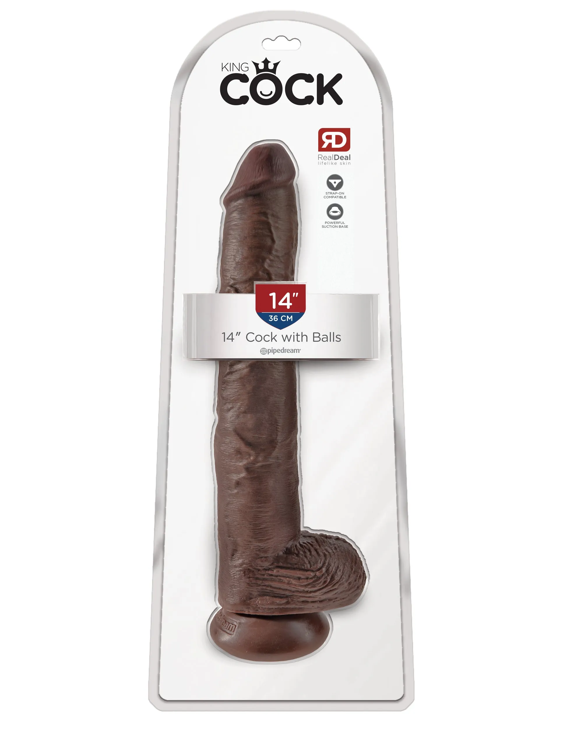 King Cock 14 Cock with Balls