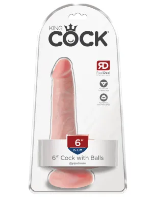 King Cock 6 Cock with Balls