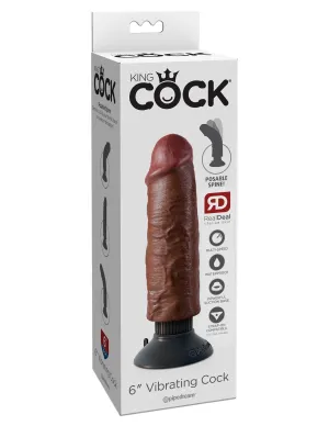 King Cock 6 Vibrating Cock