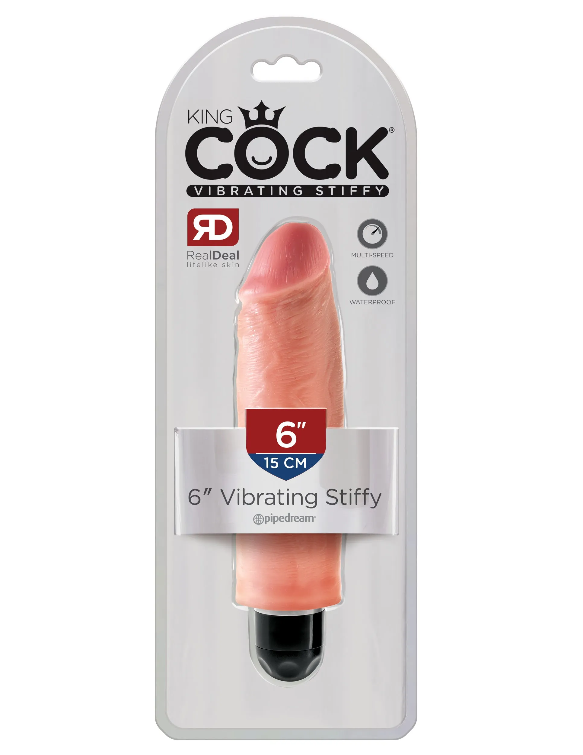 King Cock 6 Vibrating Stiffy