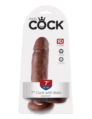 King Cock 7 Cock with Balls