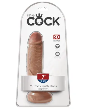King Cock 7 Cock with Balls