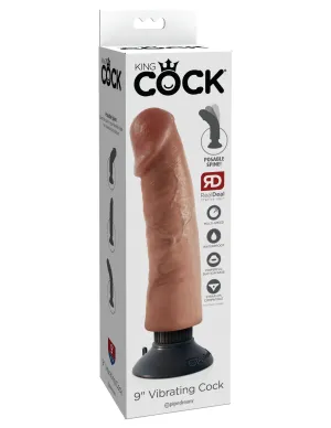 King Cock 9 Vibrating Cock
