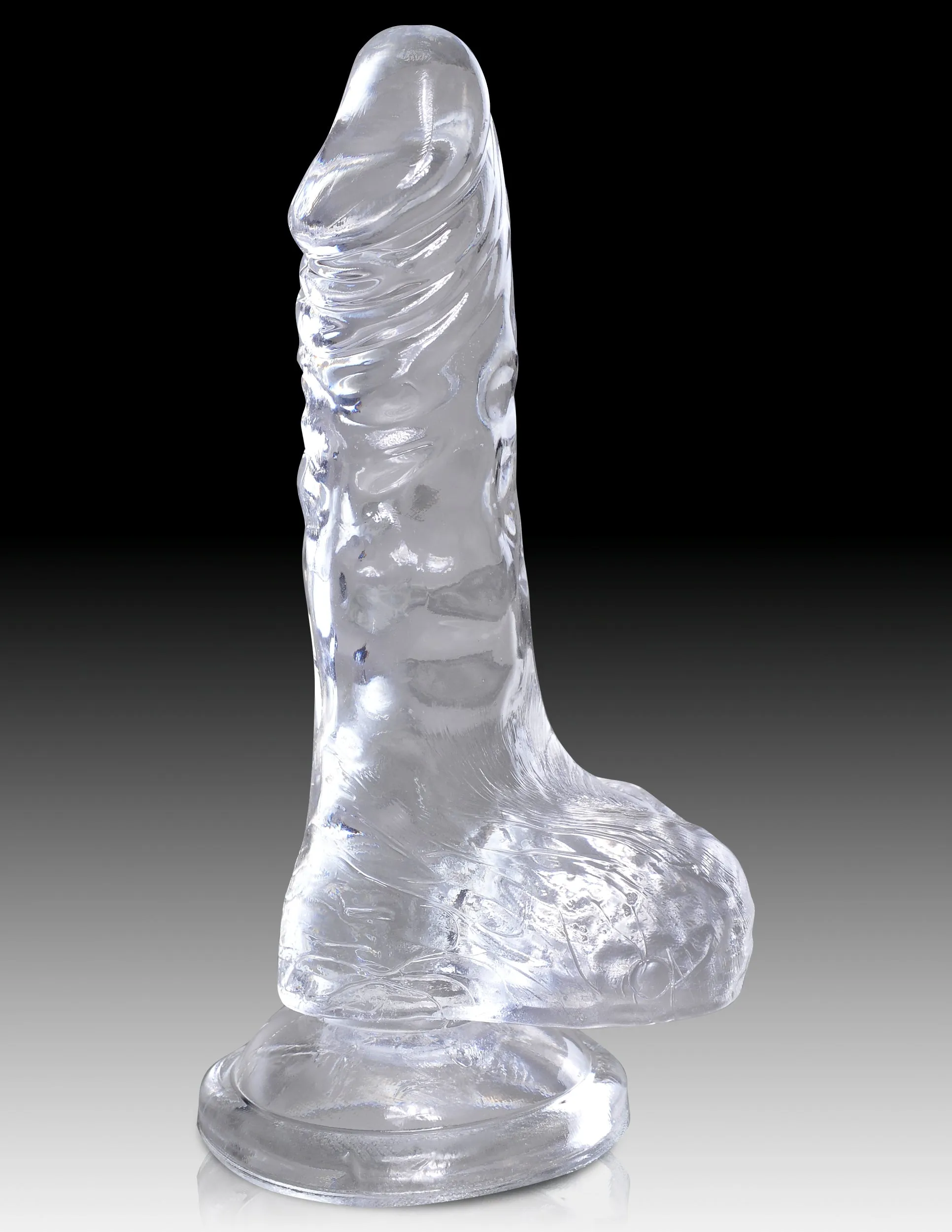 King Cock Clear 4 Cock with Balls