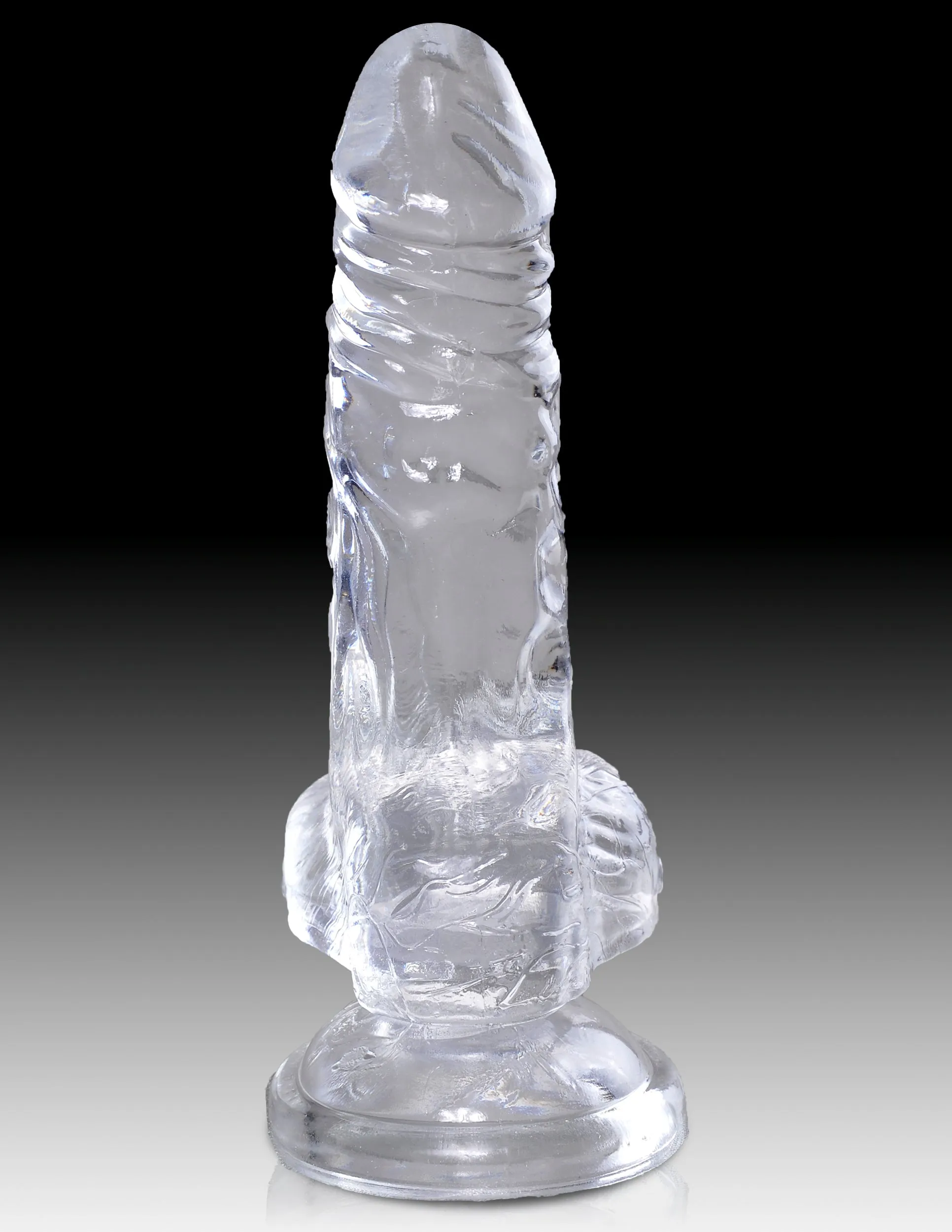 King Cock Clear 4 Cock with Balls