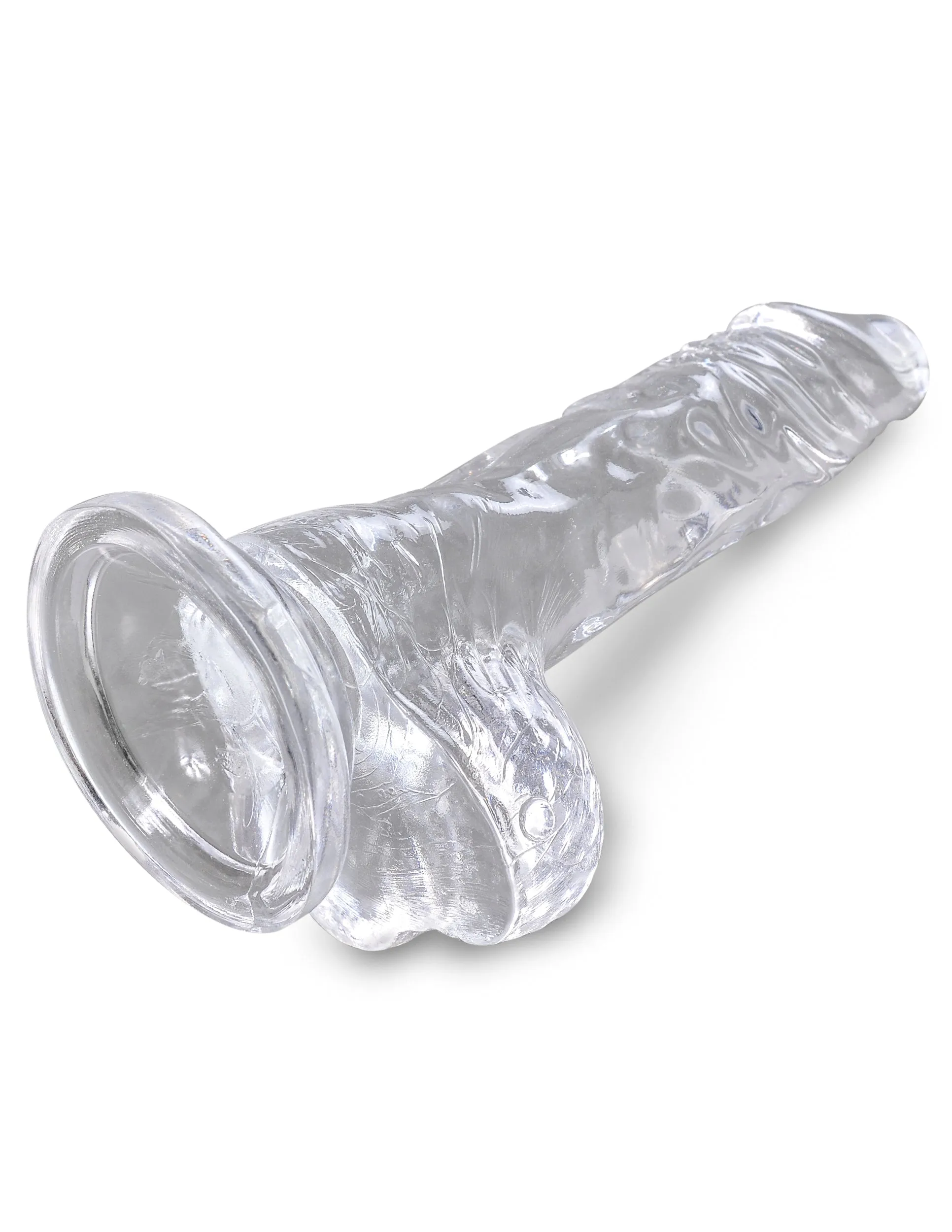 King Cock Clear 4 Cock with Balls