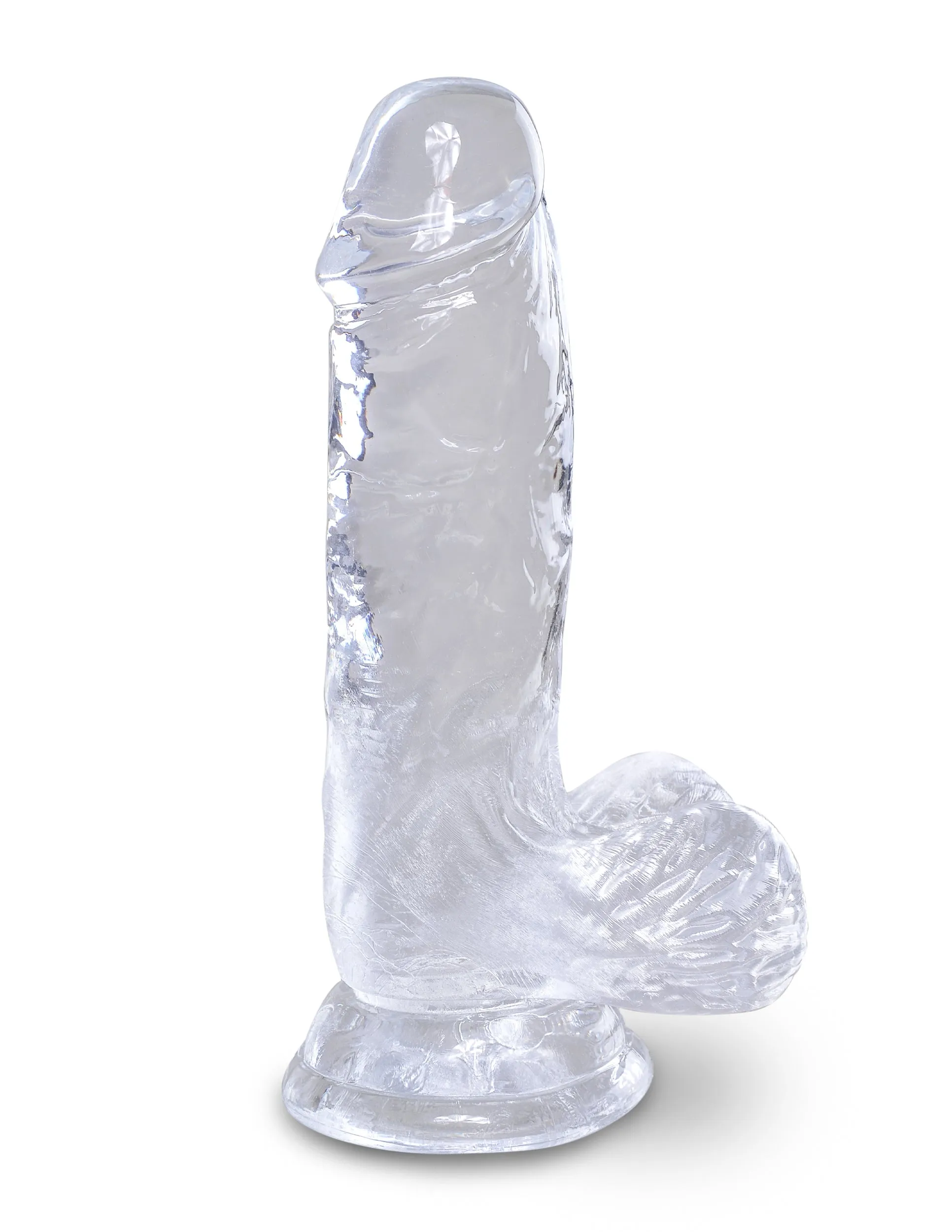 King Cock Clear 5 Cock with Balls