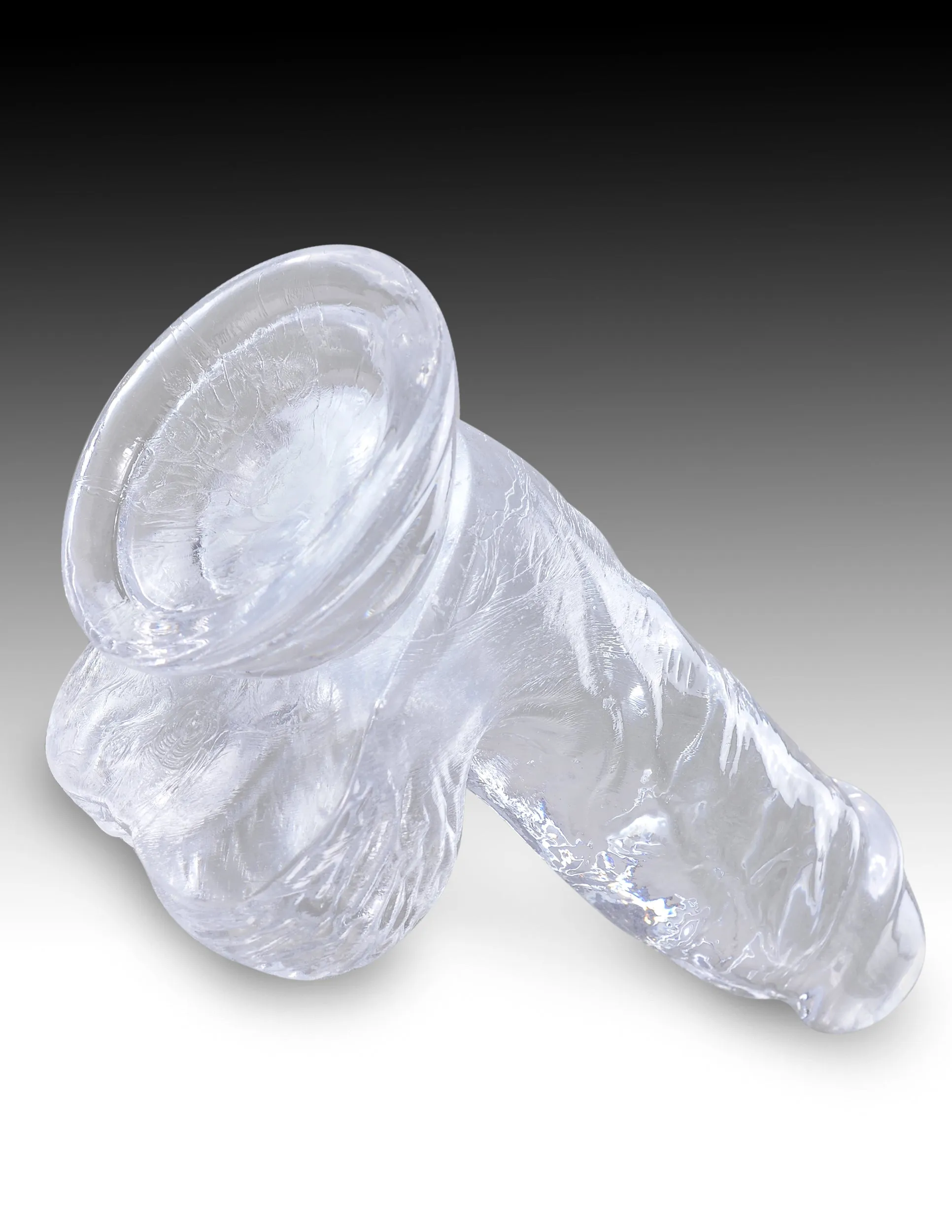 King Cock Clear 5 Cock with Balls