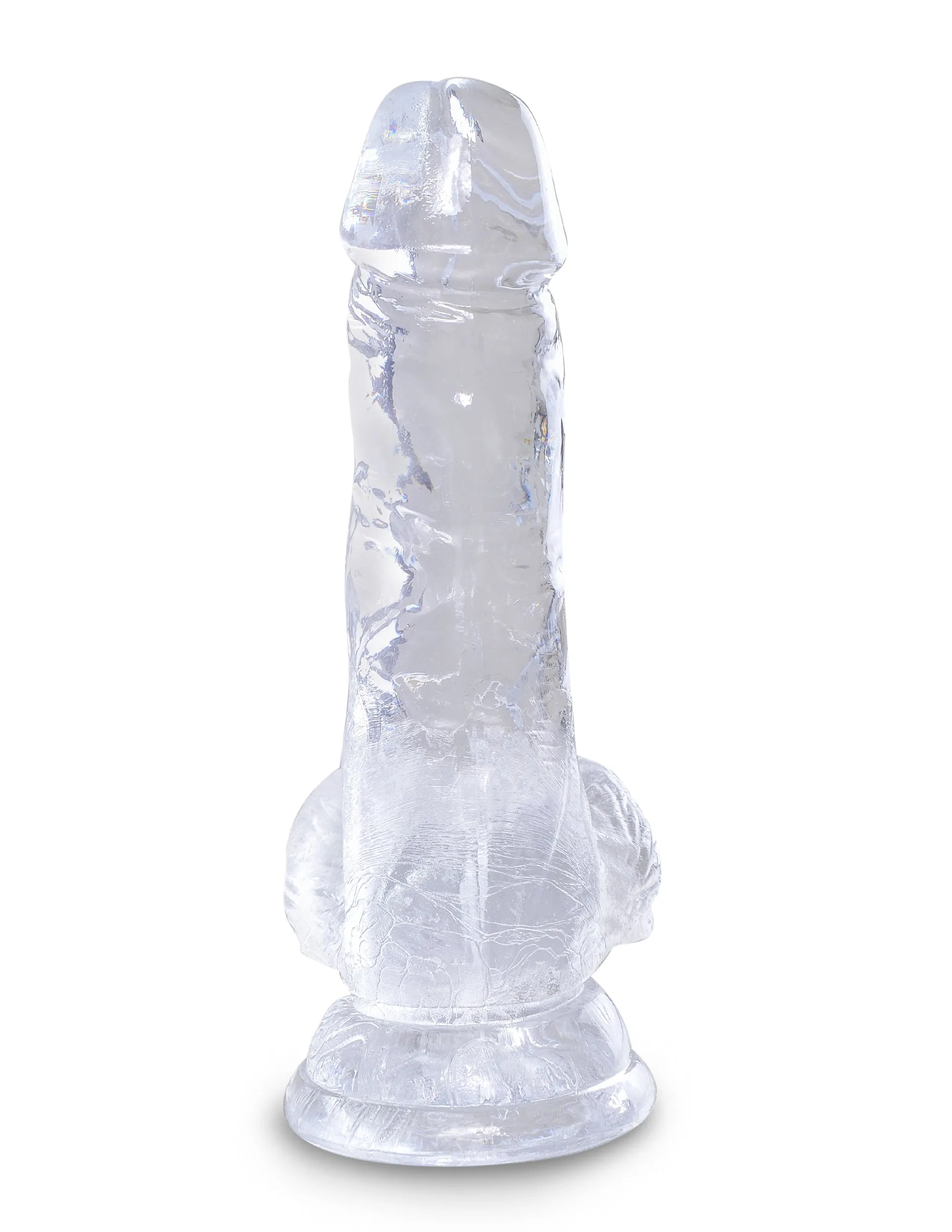 King Cock Clear 5 Cock with Balls
