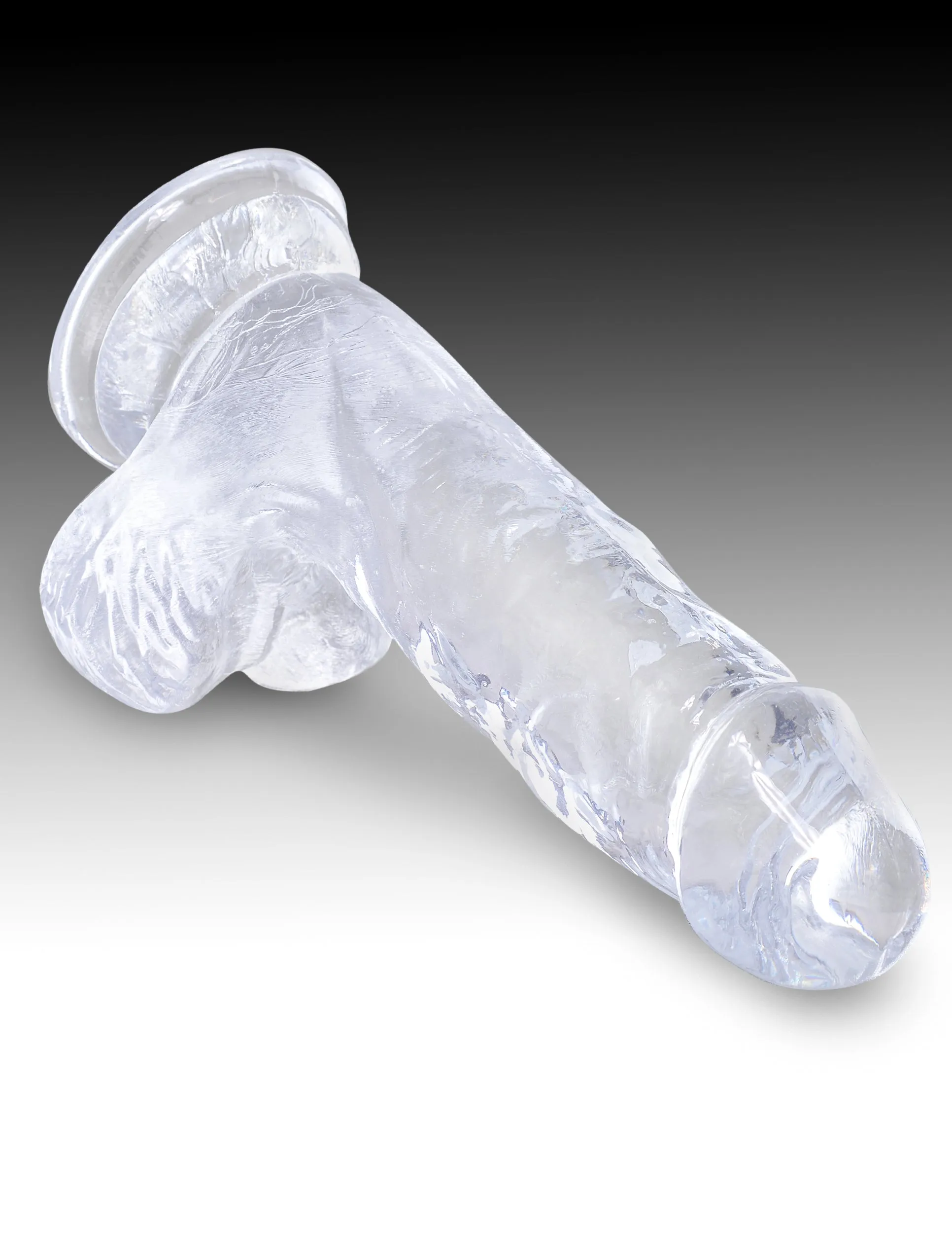 King Cock Clear 5 Cock with Balls