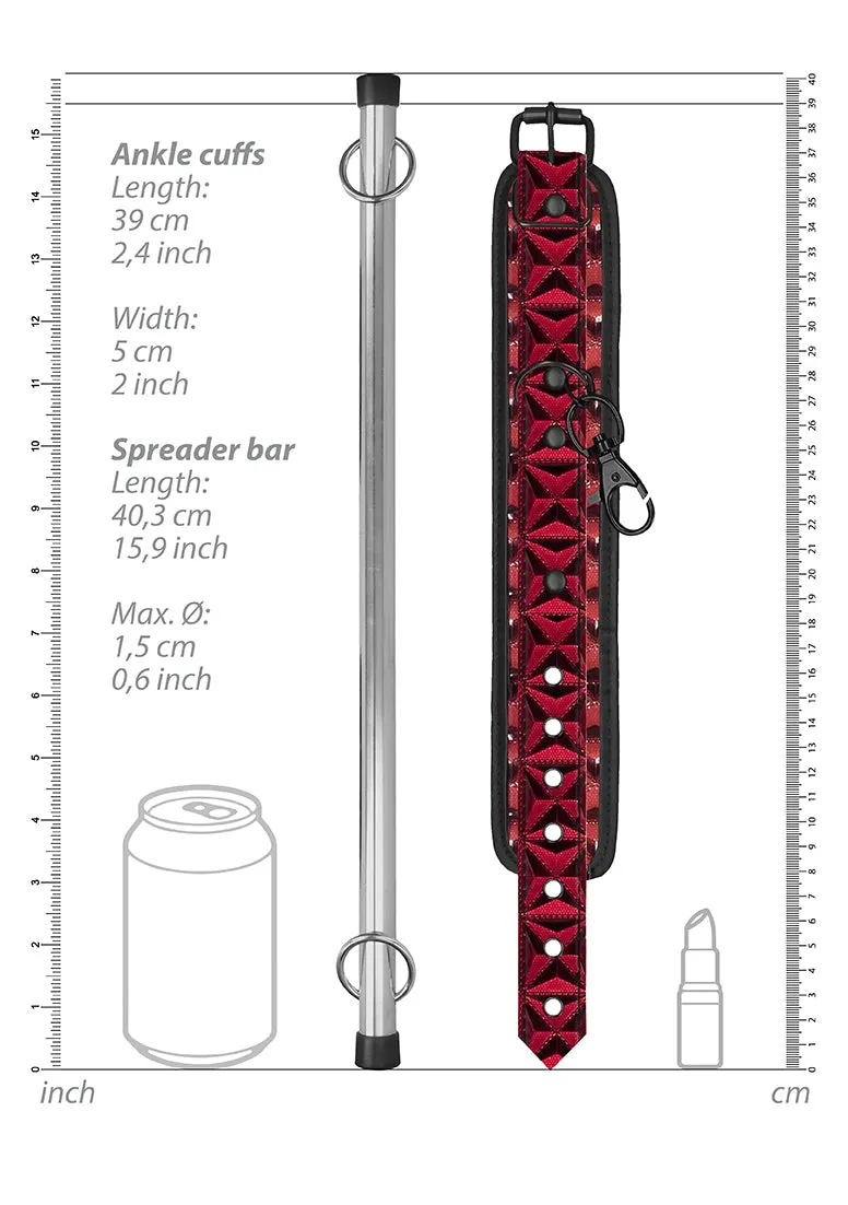 Luxury Spreader Bar - Burgundy
