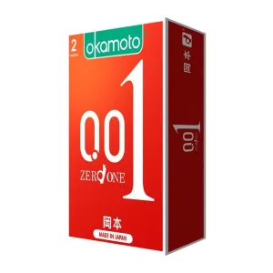 Okamoto - 001 Zero One Hydro Polyurethane Non Latex Ultra Thin Condom