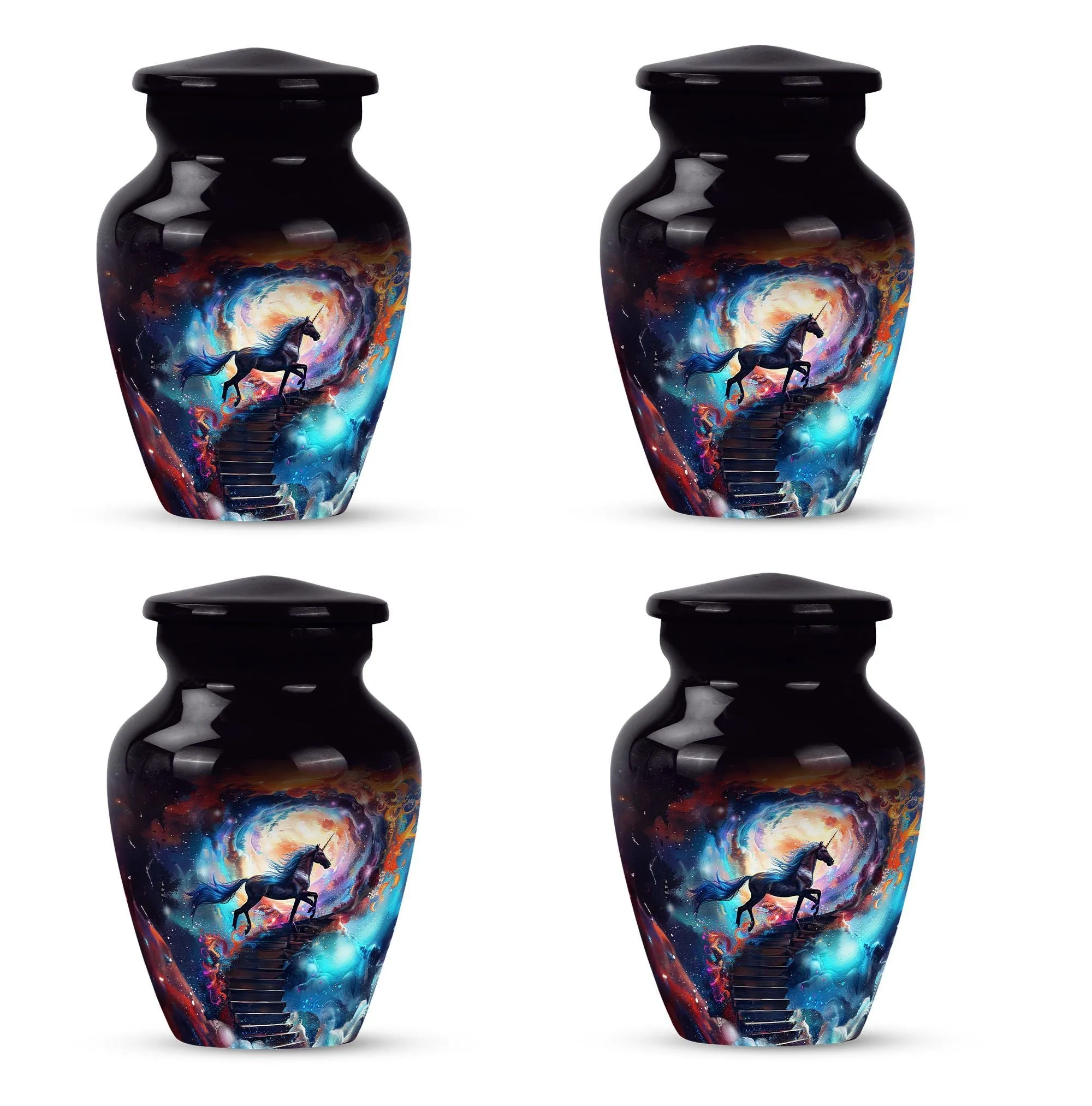 Premium Horse Urn - A Thoughtful Memorial for Male Adults