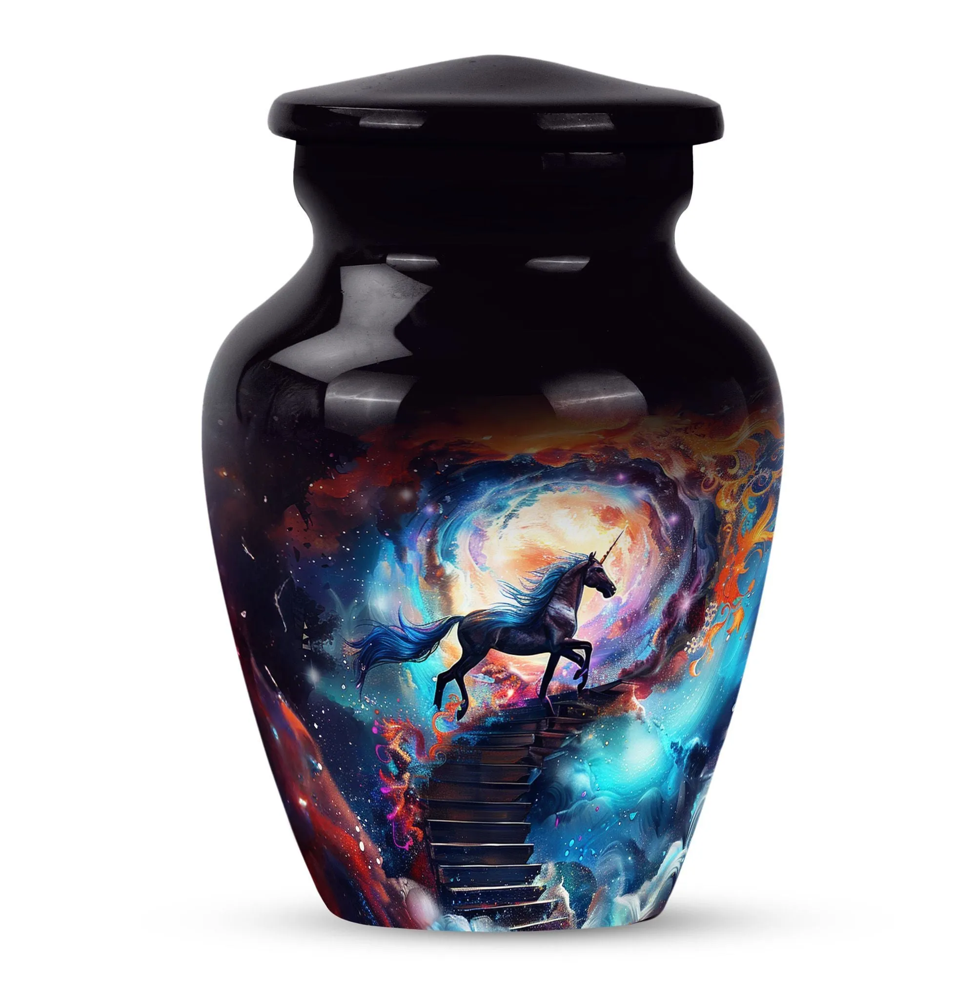 Premium Horse Urn - A Thoughtful Memorial for Male Adults