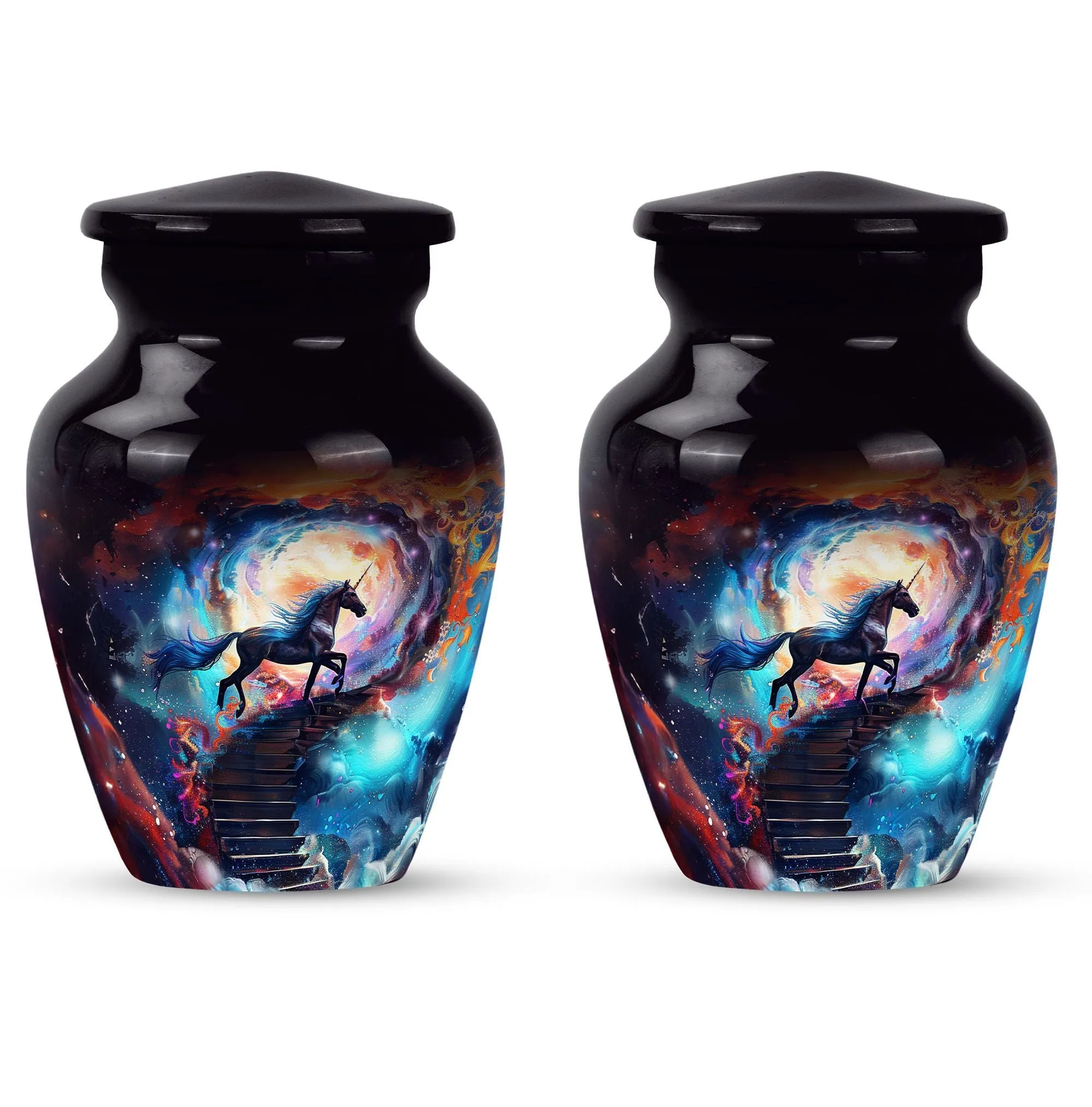 Premium Horse Urn - A Thoughtful Memorial for Male Adults