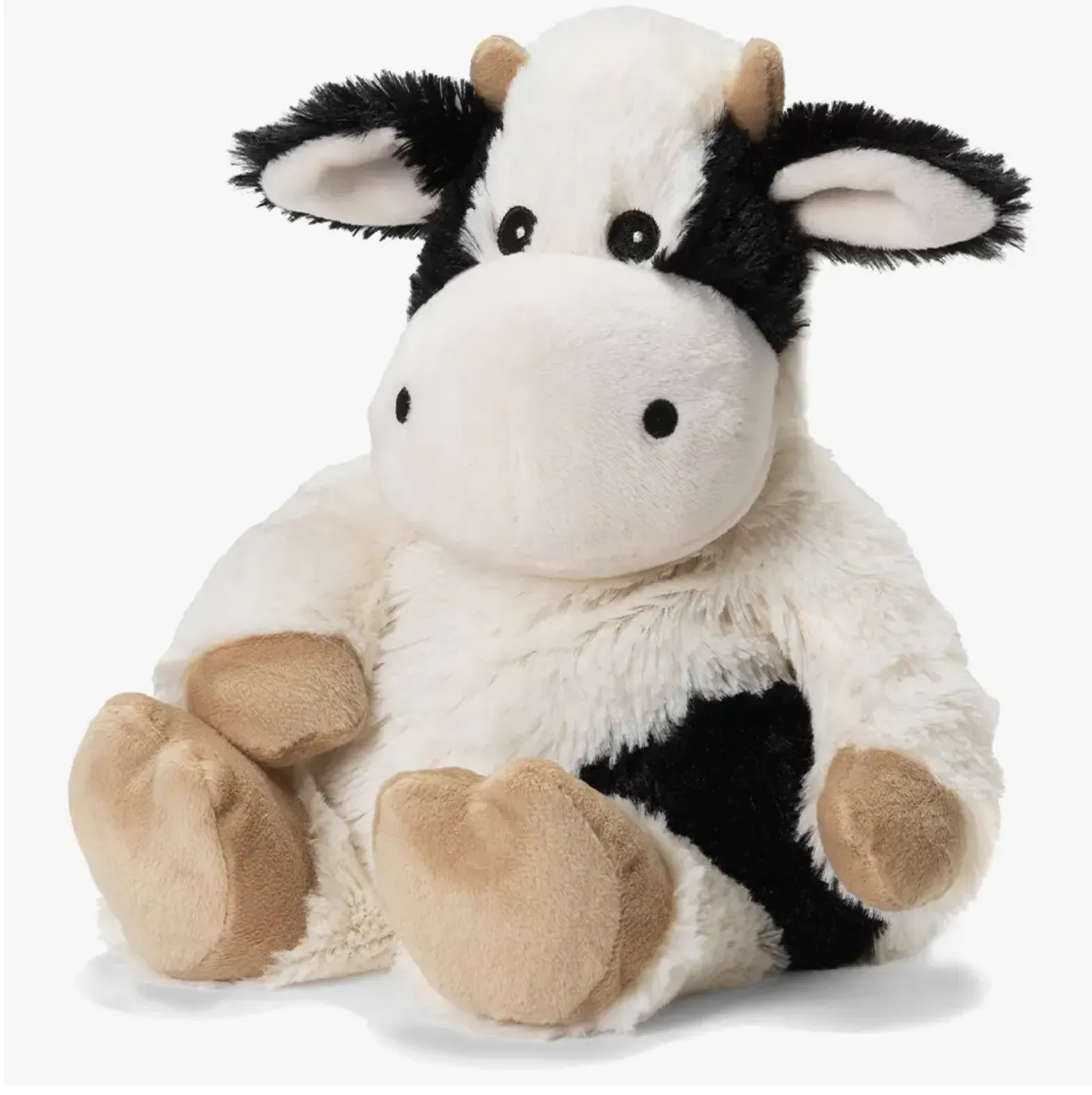 "Warmies" Black & White Cow Plushie